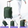 image:imageRicardo Beverly Hills Avalon Softside 2Piece Luggage Set Made with Sustainable 100 Recycled PET rPET Lightweight EcoFriendly Travel Expandable Dual Spinner Wheels Black 20 amp 24Juniper Green