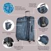 image:imageRicardo Beverly Hills Avalon Softside 2Piece Luggage Set Made with Sustainable 100 Recycled PET rPET Lightweight EcoFriendly Travel Expandable Dual Spinner Wheels Black 20 amp 24Serengeti Night