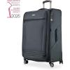 image:imageRicardo Beverly Hills Avalon Softside 2Piece Luggage Set Made with Sustainable 100 Recycled PET rPET Lightweight EcoFriendly Travel Expandable Dual Spinner Wheels Black 20 amp 24Storm Blue