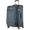 image:imageRicardo Beverly Hills Avalon Softside 2Piece Luggage Set Made with Sustainable 100 Recycled PET rPET Lightweight EcoFriendly Travel Expandable Dual Spinner Wheels Black 20 amp 24Storm Blue