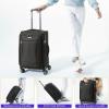 image:imageRicardo Beverly Hills Avalon Softside 2Piece Luggage Set Made with Sustainable 100 Recycled PET rPET Lightweight EcoFriendly Travel Expandable Dual Spinner Wheels Black 20 amp 24Black