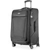 image:imageRicardo Beverly Hills Avalon Softside 2Piece Luggage Set Made with Sustainable 100 Recycled PET rPET Lightweight EcoFriendly Travel Expandable Dual Spinner Wheels Black 20 amp 24Black