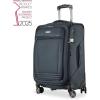 image:imageRicardo Beverly Hills Avalon Softside 2Piece Luggage Set Made with Sustainable 100 Recycled PET rPET Lightweight EcoFriendly Travel Expandable Dual Spinner Wheels Black 20 amp 24Storm Blue