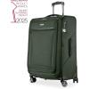 image:imageRicardo Beverly Hills Avalon Softside 2Piece Luggage Set Made with Sustainable 100 Recycled PET rPET Lightweight EcoFriendly Travel Expandable Dual Spinner Wheels Black 20 amp 24Juniper Green