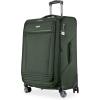 image:imageRicardo Beverly Hills Avalon Softside 2Piece Luggage Set Made with Sustainable 100 Recycled PET rPET Lightweight EcoFriendly Travel Expandable Dual Spinner Wheels Black 20 amp 24Juniper Green