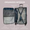 image:imageRicardo Beverly Hills Avalon Softside 2Piece Luggage Set Made with Sustainable 100 Recycled PET rPET Lightweight EcoFriendly Travel Expandable Dual Spinner Wheels Black 20 amp 24Juniper Green