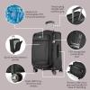 image:imageRicardo Beverly Hills Avalon Softside 2Piece Luggage Set Made with Sustainable 100 Recycled PET rPET Lightweight EcoFriendly Travel Expandable Dual Spinner Wheels Black 20 amp 24Black