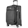 image:imageRicardo Beverly Hills Avalon Softside 2Piece Luggage Set Made with Sustainable 100 Recycled PET rPET Lightweight EcoFriendly Travel Expandable Dual Spinner Wheels Black 20 amp 24Black