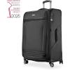 image:imageRicardo Beverly Hills Avalon Softside 2Piece Luggage Set Made with Sustainable 100 Recycled PET rPET Lightweight EcoFriendly Travel Expandable Dual Spinner Wheels Black 20 amp 24Black