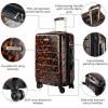 image:imageRicardo Beverly Hills Cambria Hardside Luggage  Stylish Suitcase with Wheels for Effortless Travel Expandable and Secure TSALocked Packing 2Piece Set 20 24 Blue PearlTortoise