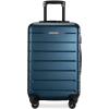 image:imageRicardo Beverly Hills Cambria Hardside Luggage  Stylish Suitcase with Wheels for Effortless Travel Expandable and Secure TSALocked Packing 2Piece Set 20 24 Blue PearlBlue Pearl