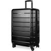 image:imageRicardo Beverly Hills Cambria Hardside Luggage  Stylish Suitcase with Wheels for Effortless Travel Expandable and Secure TSALocked Packing 2Piece Set 20 24 Blue PearlBlack Pearl