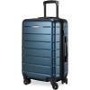 image:imageRicardo Beverly Hills Cambria Hardside Luggage  Stylish Suitcase with Wheels for Effortless Travel Expandable and Secure TSALocked Packing 2Piece Set 20 24 Blue PearlBlue Pearl