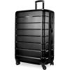 image:imageRicardo Beverly Hills Cambria Hardside Luggage  Stylish Suitcase with Wheels for Effortless Travel Expandable and Secure TSALocked Packing 2Piece Set 20 24 Blue PearlBlack Pearl