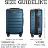 image:imageRicardo Beverly Hills Cambria Hardside Luggage  Stylish Suitcase with Wheels for Effortless Travel Expandable and Secure TSALocked Packing 2Piece Set 20 24 Blue PearlBlue Pearl