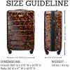 image:imageRicardo Beverly Hills Cambria Hardside Luggage  Stylish Suitcase with Wheels for Effortless Travel Expandable and Secure TSALocked Packing 2Piece Set 20 24 Blue PearlTortoise
