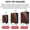 image:imageRicardo Beverly Hills Cambria Hardside Luggage  Stylish Suitcase with Wheels for Effortless Travel Expandable and Secure TSALocked Packing 2Piece Set 20 24 Blue PearlTortoise