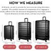 image:imageRicardo Beverly Hills Cambria Hardside Luggage  Stylish Suitcase with Wheels for Effortless Travel Expandable and Secure TSALocked Packing 2Piece Set 20 24 Blue PearlBlack Pearl