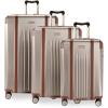 image:imageRicardo Beverly Hills Montecito 20 2Piece Set Hardside with Dual Spinning Wheels Expandable with Comfort Grip for Easy Packing and Moving Men and Women Hunter Green 21 amp 25Champagne