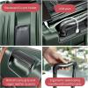 image:imageRicardo Beverly Hills Montecito 20 2Piece Set Hardside with Dual Spinning Wheels Expandable with Comfort Grip for Easy Packing and Moving Men and Women Hunter Green 21 amp 25Hunter Green