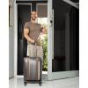 image:imageRicardo Beverly Hills Montecito 20 2Piece Set Hardside with Dual Spinning Wheels Expandable with Comfort Grip for Easy Packing and Moving Men and Women Hunter Green 21 amp 25Graphite
