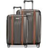 image:imageRicardo Beverly Hills Montecito 20 2Piece Set Hardside with Dual Spinning Wheels Expandable with Comfort Grip for Easy Packing and Moving Men and Women Hunter Green 21 amp 25Graphite