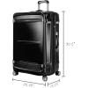 image:imageRicardo Beverly Hills Rodeo Drive 20 Hardside 4 Wheel Spinner TSA Lock Lightweight Suitcase Unisex Stylish Arctic Blue 2Piece Set 21 amp 25Black
