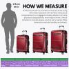 image:imageRicardo Beverly Hills Rodeo Drive 20 Hardside 4 Wheel Spinner TSA Lock Lightweight Suitcase Unisex Stylish Arctic Blue 2Piece Set 21 amp 25Crimson Red