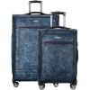 image:imageRicardo Beverly Hills Avalon Softside 2Piece Luggage Set Made with Sustainable 100 Recycled PET rPET Lightweight EcoFriendly Travel Expandable Dual Spinner Wheels Black 20 amp 24Serengeti Night