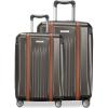 image:imageRicardo Beverly Hills Montecito 20 2Piece Set Hardside with Dual Spinning Wheels Expandable with Comfort Grip for Easy Packing and Moving Men and Women Hunter Green 21 amp 25Graphite