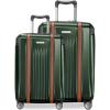 image:imageRicardo Beverly Hills Montecito 20 2Piece Set Hardside with Dual Spinning Wheels Expandable with Comfort Grip for Easy Packing and Moving Men and Women Hunter Green 21 amp 25Hunter Green