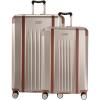 image:imageRicardo Beverly Hills Montecito 20 2Piece Set Hardside with Dual Spinning Wheels Expandable with Comfort Grip for Easy Packing and Moving Men and Women Hunter Green 21 amp 25Champagne