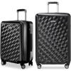 image:imageRicardo Melrose Hardside 2Piece Set 20 and 25 with FREE Travel Kit Black