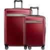 image:imageRicardo Beverly Hills Brentwood Hardside Luggage Collection  Expandable Suitcases with Wheels and TSA Lock 21 FastAccess Carryon amp 25 Medium Checkin 2Piece Set CrimsonCrimson