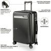 image:imageRicardo Beverly Hills Brentwood Hardside Luggage Collection  Expandable Suitcases with Wheels and TSA Lock 21 FastAccess Carryon amp 25 Medium Checkin 2Piece Set CrimsonOnyx
