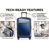 image:imageRicardo Beverly Hills Brentwood Hardside Luggage Collection  Expandable Suitcases with Wheels and TSA Lock 21 FastAccess Carryon amp 25 Medium Checkin 2Piece Set CrimsonOcean Blue