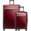 image:imageRicardo Beverly Hills Brentwood Hardside Luggage Collection  Expandable Suitcases with Wheels and TSA Lock 21 FastAccess Carryon amp 25 Medium Checkin 2Piece Set CrimsonCrimson
