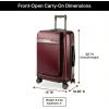 image:imageRicardo Beverly Hills Brentwood Hardside Luggage Collection  Expandable Suitcases with Wheels and TSA Lock 21 FastAccess Carryon amp 25 Medium Checkin 2Piece Set CrimsonCrimson