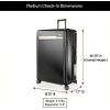 image:imageRicardo Beverly Hills Brentwood Hardside Luggage Collection  Expandable Suitcases with Wheels and TSA Lock 21 FastAccess Carryon amp 25 Medium Checkin 2Piece Set CrimsonOnyx