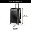image:imageRicardo Beverly Hills Brentwood Hardside Luggage Collection  Expandable Suitcases with Wheels and TSA Lock 21 FastAccess Carryon amp 25 Medium Checkin 2Piece Set CrimsonOnyx