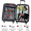 image:imageRicardo Beverly Hills Lombard Hardside CarryOn Luggage  Expandable Travel Bag with 8Spinner Dual Wheels amp Telescoping Handle 21inch Rose GoldRose Gold