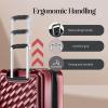 image:imageRicardo Beverly Hills Melrose Hardside Expandable Luggage with Lightweight Construction for Smooth Traveling Stylish Durable and Spacious Men and Women Claret Red CheckIn Medium 25InchClaret Red