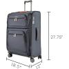 image:imageRicardo Beverly Hills Montecito 30 Softside Luggage Collection  Expandable Suitcases with Wheels and TSA Lock 21 Carryon French GrayGraphite