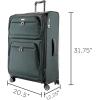 image:imageRicardo Beverly Hills Montecito 30 Softside Luggage Collection  Expandable Suitcases with Wheels and TSA Lock 21 Carryon French GrayHunter Green