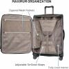 image:imageRicardo Beverly Hills Montecito 30 Softside Luggage Collection  Expandable Suitcases with Wheels and TSA Lock 21 Carryon French GrayHunter Green
