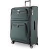 image:imageRicardo Beverly Hills Montecito 30 Softside Luggage Collection  Expandable Suitcases with Wheels and TSA Lock 21 Carryon French GrayHunter Green