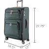 image:imageRicardo Beverly Hills Montecito 30 Softside Luggage Collection  Expandable Suitcases with Wheels and TSA Lock 21 Carryon French GrayHunter Green