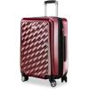 image:imageRicardo Beverly Hills Melrose Hardside Expandable Luggage with Lightweight Construction for Smooth Traveling Stylish Durable and Spacious Men and Women Claret Red CheckIn Medium 25InchClaret Red