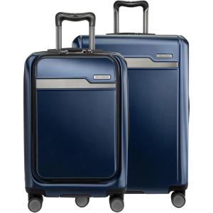 image:imageRicardo Beverly Hills Brentwood Hardside Luggage Collection  Expandable Suitcases with Wheels and TSA Lock 21 FastAccess Carryon amp 25 Medium Checkin 2Piece Set CrimsonOcean Blue