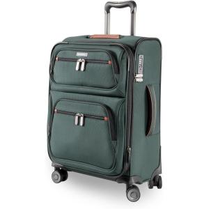image:imageRicardo Beverly Hills Montecito 30 Softside Luggage Collection  Expandable Suitcases with Wheels and TSA Lock 21 Carryon French GrayHunter Green